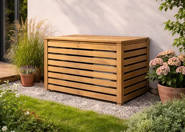 Des caches pour mieux intégrer l’unité extérieure