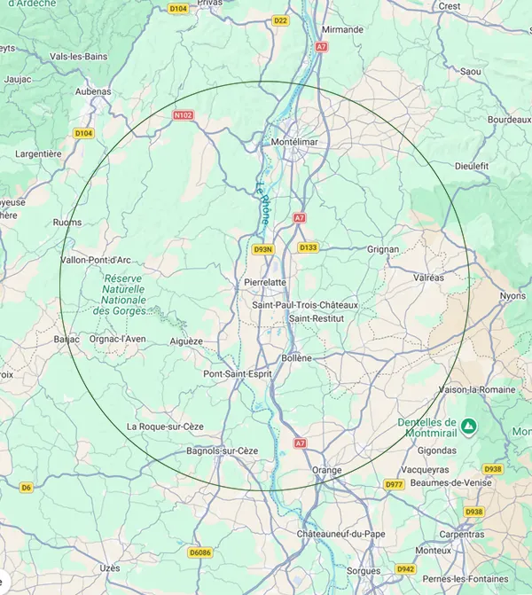 zone d'intervention Drôme Eco Energie